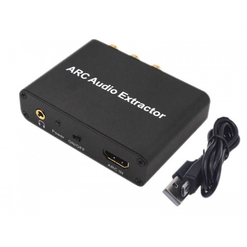 Adaptor HDMI ARC audio Extractor, Active, convertor TV HDMI la
